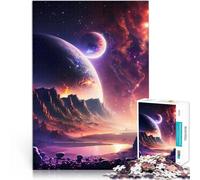 2000 Piece Jigsaw Puzzle for Adults Dawn Of Infinity Galaxy Familienspaß mit vollständig ineinander greifenden, zufällig geformten Teilen70x100cm