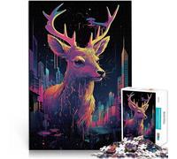 2000 Piece Jigsaw Puzzle for Adults Divine Lightstream Deer DIY-Spielzeug Lustige Aktivitäten für zu Hause, Geburtstagsgeschenk, Reisegeschenk,70x100cm