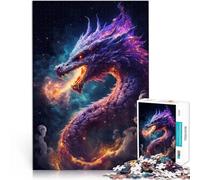 2000 Piece Jigsaw Puzzle for Adults Elder Dragons Galaxy Denksportaufgabe für Verbessern Sie das Gedächtnis70x100cm