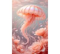 2000 Piece Jigsaw Puzzle for Adults Flower Jellyfish - Fun Challenges & Brainteasing Adult Jigsaws - Puzzle Games 2000 Piece