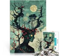 2000 Piece Jigsaw Puzzle for Adults Forest Spirit Spielspielzeug als Familiengeschenk Eltern-Kind-Interaktion70x100cm