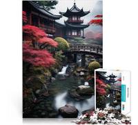 2000 Piece Jigsaw Puzzle for Adults “Japan Landscape Art ” Made of cardboard，Suitable for ages 14 and up Toys for family entertainment Gift for birthdays。size：70x100cm/27.5x39.3inch