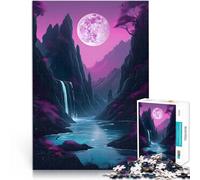 2000 Piece Jigsaw Puzzle for Adults Japan Landscape Neon Art Entspannungsspiele Einzigartige Wohndekoration und Geschenke70x100cm