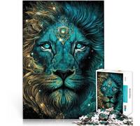 2000 Piece Jigsaw Puzzle for Adults Lion Enchanted isle Made of cardboard,for age 14+ educational learning A work of art。size:70x100cm/27.5x39.3inch