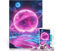 2000 Piece Jigsaw Puzzle for Adults Neon Planet Landscape Lernspiele DIY Spielzeug einzigartiges Herausforderungsspiel70x100cm
