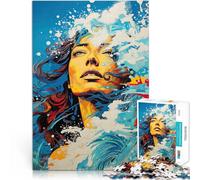 2000 Piece Jigsaw Puzzle for Adults Ocean Pop Art Made of cardboard,for age 14 years and over Educational game for families Games Toys Gift。size:70x100cm/27.5x39.3inch