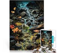 2000 piece jigsaw puzzle for adults River Landscape Art Made of cardboard，for and from 14 years and over Hand Speed Race Improving love between couples。size：70x100cm/27.5x39.3inch