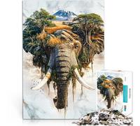 2000 Piece Jigsaw Puzzle for Adults Savannah Sentinel Spiele Spielzeug Geschenk Tolle Geschenke und Spielzeuge70x100cm