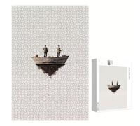 2000 Piece Jigsaw Puzzle for Adults, Simple & Boat Premium Wooden Puzzles with Poster, Classic Cut, Interlocking Pieces for Home Decor & Mindfulness 28 x 39 in - Aged 14+ Only (Not a Toy) P3#1386