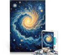 2000 Piece Jigsaw Puzzle for Adults Spiral Galaxy Painting Familienspiel für und Geeignet für die Schreibtischdekoration70x100cm