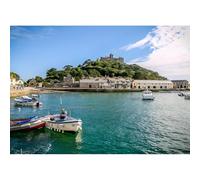 2000 Piece Jigsaw Puzzle for Adults, St Michael's Mount in UK Jigsaw Puzzle, a Famous Scenic Spot Integrating Natural Scenery, Historic Buildings and Humanistic Landscapes