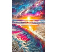 2000 Piece Jigsaw Puzzle for Adults Sunset Waves - Fun Challenges & Brainteasing Adult Jigsaws - Puzzle Games 2000 Piece
