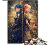 2000 Piece Jigsaw Puzzle for Adults Teens Anime Girl Help The Brain Exercise Addictive Toys to Cultivate Patience Parent-child Interaction 70x100cm