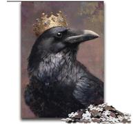 2000 Piece Jigsaw Puzzle for Adults Teens Black Crow Challenging To Complete But Fun And Humorous Unique Birthday And Gifts 70x100cm