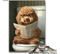 2000 Piece Jigsaw Puzzle for Adults Teens Cute Goldendoodle,Toys Educational Games Stress Relieving Unique Home Decor And Gifts 70x100cm