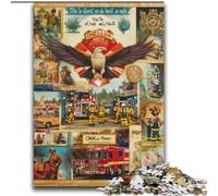 2000 Piece Jigsaw Puzzle for Adults Teens Eagle Collage Educational Family Game Is Ideal As Gifts for The Whole Family for 14+ 70x100cm
