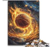 2000 Piece Jigsaw Puzzle for Adults Teens Flame Basketball Educational Family Game Is Ideal As Gifts for The Whole Family for 14+ 70x100cm
