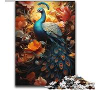 2000 Piece Jigsaw Puzzle for Adults Teens Flower Including Peacock Challenging To Complete But Fun And Humorous Unique Birthday And Gifts 70x100cm