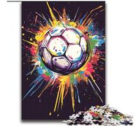 2000 Piece Jigsaw Puzzle for Adults Teens Graffiti Football,Challenging Game And Family Play Educational Game for Birthday,Chrismas 70X100cm