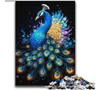 2000 Piece Jigsaw Puzzle for Adults Teens Neon Peacock Educational Games Home Decoration Birthday Present, Gifts for Age 14+ 70x100cm