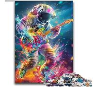 2000 Piece Jigsaw Puzzle for Adults Teens Psychedelic Astronaut Educational Games Home Decoration Birthday Present, Gifts for Age 14+ 70x100cm