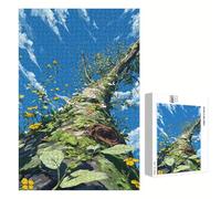 2000 Piece Jigsaw Puzzle for Adults, Tree & Landscape Premium Wooden Puzzles with Poster, Classic Cut, Interlocking Pieces for Home Decor & Mindfulness 30 x 41 in - Aged 14+ Only (Not a Toy) P3#948