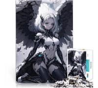 2000 Piece Jigsaw Puzzle for Adults White Devil Angel Herausfordernd Schwierig Geeignet für die Schreibtischdekoration70x100cm