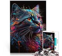 2000 Piece Jigsaw Puzzle for teenagers American bobtail cat Hands-on-Spiel denn eignet sich ideal als Geschenk für die ganze Familie70x100cm