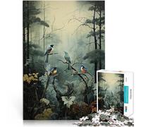 2000 Piece Jigsaw Puzzle for teenagers Birds Art - Birdsong Symphony Analysis and logic 70x100cm Great Gift for Games for 14+