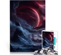 2000 Piece Jigsaw Puzzle for teenagers Crimson Planet Eclipse Lustige Spiele Wunschliste mit dem Weihnachtsmann70x100cm