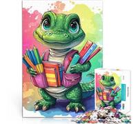 2000 Piece Jigsaw Puzzle for teenagers Cute Alligator Student Spielspielzeug einzigartiges Herausforderungsspiel70x100cm
