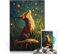 2000 Piece Jigsaw Puzzle for teenagers Fox and the Star Lights DIY-Spielzeug Lernspiel für Geburtstag, Weihnachten70x100cm
