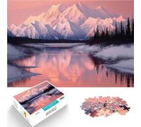 2000 Piece Jigsaw Puzzle for teenagers Snowy Rocks at Lake Nature Lustige Spiele Verbessern Sie das Gedächtnis70x100cm