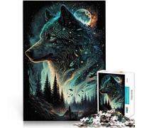 2000 Piece Jigsaw Puzzle for teenagers Wolf Soul Familienspiel zum Stressabbau, schwierige Herausforderung tolles Geschenk70x100cm