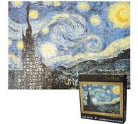 2000 Piece Jigsaw Puzzle, The Starry Night by Van Gogh Jigsaw Puzzles for Adult Reduced Pressure Toy - Learning and Education for Adult Puzzles(39.4 x 27.6 inch)