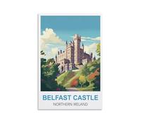 2000 Piece Jigsaw Puzzles，Belfast Castle Northern Ireland Challenging Puzzles, Puzzle Game for The Whole for Women, Gifts for Men 100x70cm