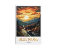 2000 Piece Jigsaw Puzzles Blue Ridge Parkway Home Decor Birthday Party Gift Toy for Men Women Elders Seniors, 70x100cm