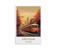 2000 Piece Jigsaw Puzzles，Croydon London Challenging Puzzles, Puzzle Game for The Whole for Women, Gifts for Men 100x70cm