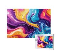 2000 Piece Jigsaw Puzzles for Adults Abstract Jigsaw Comes with Packaging Box and Reference Pictures, Fun and Joyful Family Entertainment Games, Challenging Adult Puzzles Gifts Home Decor Color M-502