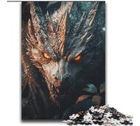 2000 Piece Jigsaw Puzzles for Adults Angry Dragon Staycation Kill Time with Fully Interlocking Randomly Shaped Pieces 70x100cm