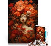 2000 Piece Jigsaw Puzzles for Adults Autumn Flowers Made of cardboard,for and 14 years and over with completely interconnected pieces of random shape A work of art。size:70x100cm/27.5x39.3inch