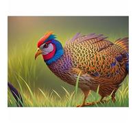2000 Piece Jigsaw Puzzles for Adults,Beautiful Pheasant Animal Paper Puzzle,Puzzle Gift70x100cm