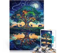 2000 Piece Jigsaw Puzzles for Adults Beautiful Tree Made of cardboard,for and 14 years and over Interesting stress reduction gifts for friends and family。size:70x100cm/27.5x39.3inch