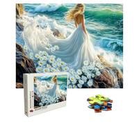 2000 Piece Jigsaw Puzzles for Adults Beauty - Wooden Puzzles for Adults - Beach Puzzle 39.2 X 27.8 Inch - Jigsaw Games for Adult - Extra Fun Challenges - Creativity Gifts for Men and Women 8p-196