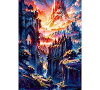 2000 Piece Jigsaw Puzzles for Adults Castle Jungle Challenging Puzzle Educational Games Puzzle for Adults 2000 Pieces Family Game Great Gift Idea, 39.4 x 27.6 inch