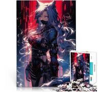 2000 Piece Jigsaw Puzzles for Adults Catgirl Ninja lustige Spiele für die ganze Familie Eltern-Kind-Interaktion70x100cm