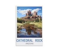 2000 Piece Jigsaw Puzzles for Adults，Cathedral Rock Arizona Posters，Of paper Puzzles Suitable For Adults Children Families Stress Relief Puzzle Games 100x70cm