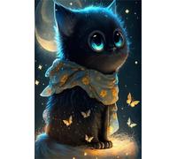 2000 Piece Jigsaw Puzzles for Adults, Challenging Puzzles, Puzzle Game, Animal Cat Butterfly Puzzle 2000 Pieces