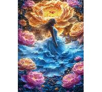 2000 Piece Jigsaw Puzzles for Adults, Challenging Puzzles, Puzzle Game, Flower Girl Puzzle 2000 Pieces