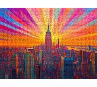 2000 Piece Jigsaw Puzzles for Adults, color architecture Wooden Puzzle Hard Difficult Challenging Puzzle, jigsaw Puzzle 39.2 x 27.8 inches, Stress Relief Wall Decor, Educational Games, Gifts w0-13